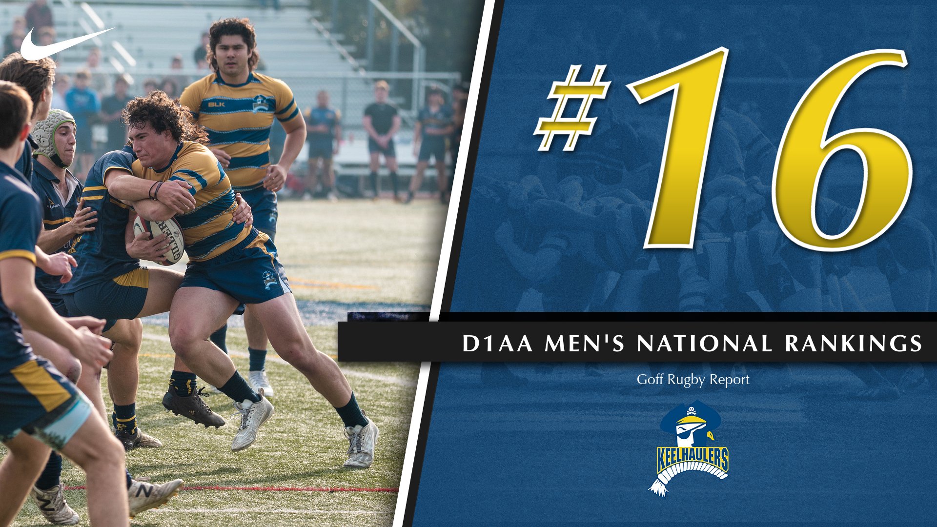 Cal Maritime ranked #16 in Goff Rugby Report’s inaugural national rankings